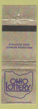 Matchbook Cover - Ohio OH Lottery