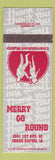 Matchbook Cover - Merry Go Round Cedar Rapids IA