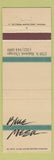 Matchbook Cover - Blue Mesa Chicago IL