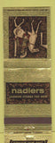 Matchbook Cover - Nadlers Men's Clothes Nob Hill Cincinnati? OH