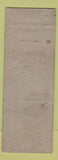 Matchbook Cover - Trader Pete Driscoll Forestville Plymouth WORN