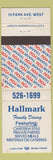 Matchbook Cover - Hallmark Family Dining WORN