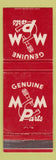 Matchbook Cover - Mining Machine Parts Medina OH