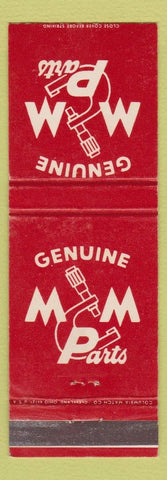 Matchbook Cover - Mining Machine Parts Medina OH