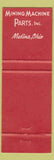 Matchbook Cover - Mining Machine Parts Medina OH