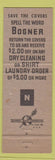 Matchbook Cover - Bogner Cleaners