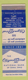 Matchbook Cover - Citizens First National Xenia OH