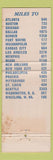 Matchbook Cover - Ohio 70 37 Truck Stop Union 76 oil gas Hebron OH