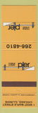 Matchbook Cover - Maple Street Pier Chicago IL