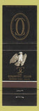 Matchbook Cover - The Country Club Pepper Pike OH