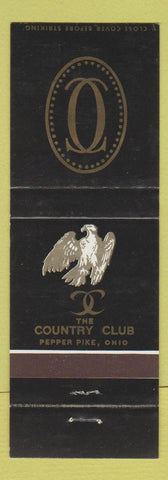Matchbook Cover - The Country Club Pepper Pike OH