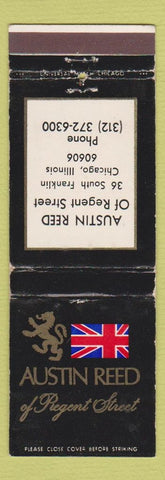 Matchbook Cover - Austin Reed Men's Clothes Chicago IL WEAR