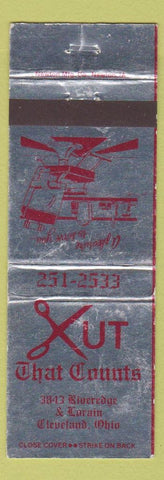 Matchbook Cover - Cut that Counts Salon Cleveland OH WEAR