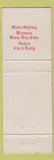 Matchbook Cover - Cut that Counts Salon Cleveland OH WEAR