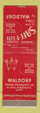 Matchbook Cover - Waldorf Paper Products St Paul MN WEAR