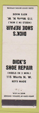 Matchbook Cover - Dick's Shoe Repair