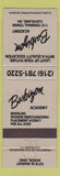 Matchbook Cover - Barbizon Model School Akron OH grey