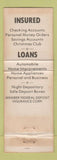 Matchbook Cover - 1st National Bank of Dennison WEAR