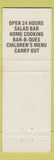 Matchbook Cover - Laurel's Family Restaurant North Olmstead OH