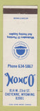 Matchbook Cover - Nonco American Standard Bathroom Fixtures Cheyenne WY