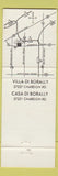 Matchbook Cover - Borally's Cleveland OH