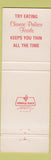 Matchbook Cover - Chinese Palace Restaurant North Olmsted OH