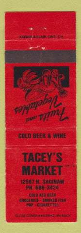 Matchbook Cover - Tacey's Market