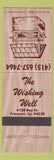Matchbook Cover - Wishing Well Fremont CA
