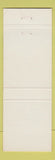 Matchbook Cover - Outfitters DuBois Mall PA