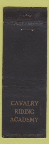 Matchbook Cover - Cavalry Riding Academy military?
