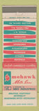 Matchbook Cover - Mohawk Motor Court Syracuse Nyack Rochester NY WEAR