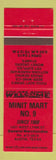 Matchbook Cover - Minit Mart Austin TX
