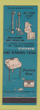 Matchbook Cover - Mansfield Bathroom Fixtures Toilets Perrysville OH WEAR