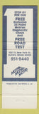 Matchbook Cover - Motra Transmission Aurora IL