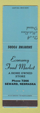 Matchbook Cover - Economy Food Market Seward NE