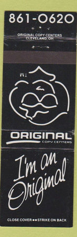 Matchbook Cover - Original Copy Centers girlie Cleveland OH