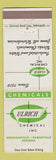 Matchbook Cover - Ulrich Chemical Indianapolis Evansville IN