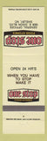 Matchbook Cover - One Stop Food Stores Shelby NC