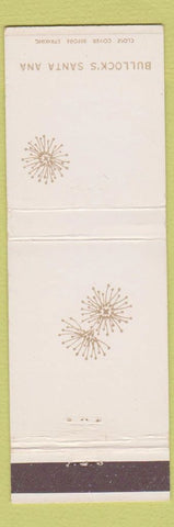 Matchbook Cover - Bullock's Santa Ana CA