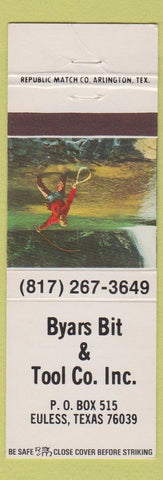 Matchbook Cover - Byars Bit and Tool Euless TX