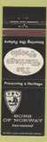 Matchbook Cover - Sons of Norway International Grand Forks ND