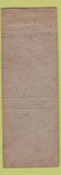 Matchbook Cover - Botany Men's Clothes Friedman's Weirton WV WORN
