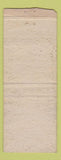 Matchbook Cover - Allen and Hartzell Real Estate Insurance Wadsworth OH BOBTAIL