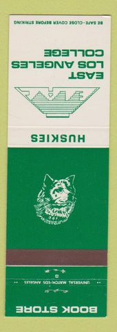 Matchbook Cover - East Los Angeles College Huskies CA