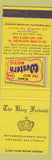 Matchbook Cover - King Frederick Solvang CA Best Western