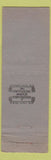 Matchbook Cover - Universal Match Monogram C LONG WEAR
