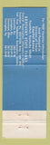 Matchbook Cover - Kentucky State Parks Louisville Lexington Covington