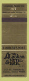 Matchbook Cover - Alaskan Hotel Bar Juneau AK