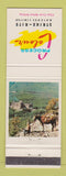 Matchbook Cover - Process Colour Strike Rite Canada Horse Scene