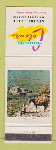 Matchbook Cover - Process Colour Strike Rite Canada Horse Scene